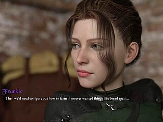 Curvy Fat Cutie in 3D Porn Outfit