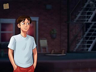 Amateurs engage in erotic homemade games in summertime saga 27