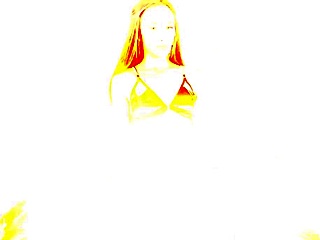 Hannah James Models Hunkemoller Lingerie with See-Through Panties and Thong