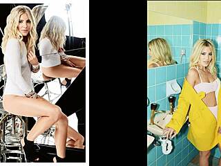 Mollie King Stars in Gentleman's Guide Game with Jerking Contest