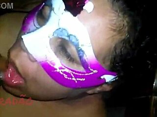 Can you handle this? Latina hooker takes cum in mouth and face!