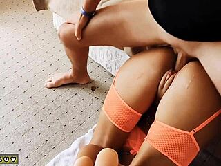 Pawg booty takes a monster cock pounding in doggy style till a massive creampie spills out. Ass never quits.