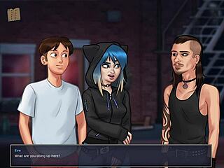 Amateurs engage in erotic homemade games in summertime saga 27