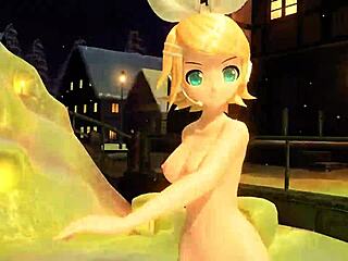 kagamine rin snowman project diva nude mod full nude mod