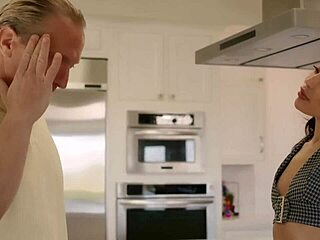 i can’t resist... lusty latina vanessa sky bent over for older stud’s doggystyle!