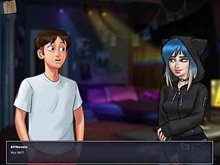 Amateurs engage in erotic homemade games in summertime saga 27