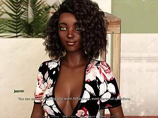 how does this 3d hentai babe handle those big tits in sunshine love?