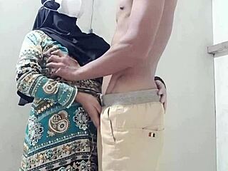 Mixed Girl Sucks Step Dad's Big Cock In Shower