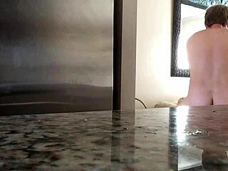 Sexy couple continues their intimate encounter