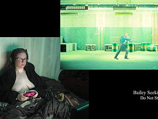 Man, Naked Night Springs playthrough part 3 is crazy with that big ass brunette!