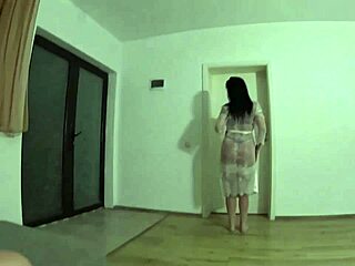 Just chilling, face-fucking this curvy slut in a satin robe for a preview