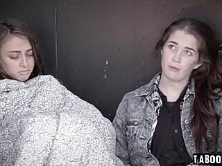 Hey, did Evelyn Claire really help Gia Derza off the street with taboo fun?