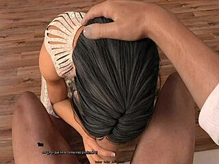 Wow, loving the neighbor with a huge cock leads to wild creampie action! 😍