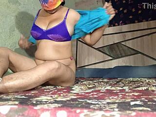 Hot Indian Desi Step Siblings in Steamy Action
