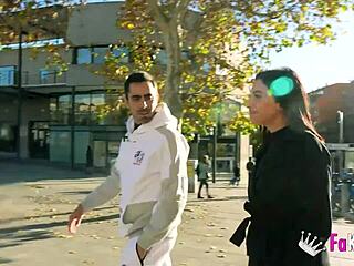 Sexual Tour in Madrid: Nelia Estrada's HUGE TITS Explore the CAPITAL