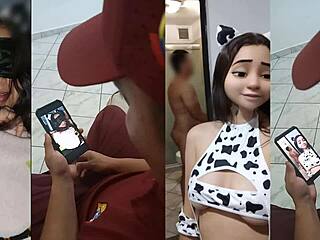 My girlfriend sends strange videos from uncle's house, netorare story