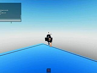 Mulher gostosa batendo punheta pro novinho pauzudo, que tesão! 🔥