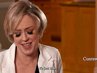 Busty stepmom Dee Williams seduces tiny Asian stepdaughter Kimmy Kimm! Their scissoring and rimjob session is unreal!