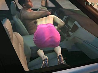 Yo, Franklin hooks up with a hot prostitute in GTA 5 car