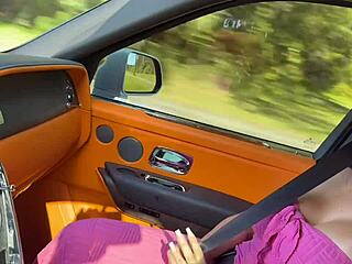 Super Thick Latina Picked Up and Fucked Rough in Rolls Royce Truck