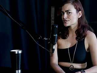 Man, mom caught my orgy with Kamilla Werneck in sheer red lingerie!