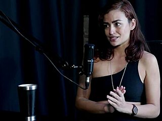 Man, mom caught my orgy with Kamilla Werneck in sheer red lingerie!