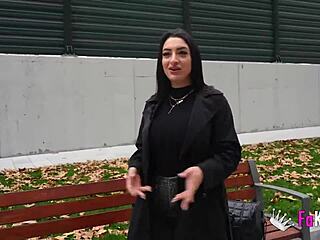 Sexual Tour in Madrid: Nelia Estrada's HUGE TITS Explore the CAPITAL