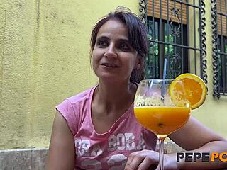 Lina loves a hot casting with an amateur young 18+ dude. She's in for a wild treat!