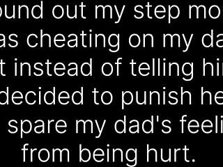 My Step-Mom Cheated and I'm Disciplining Her Curvy Body