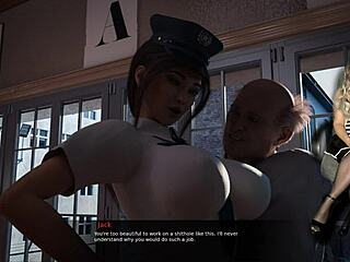 Prison Guard Watches Wife in Cuckold Scene Ep 7