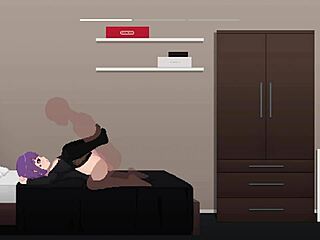 this cute girl with big tits gets fucked in every hole?