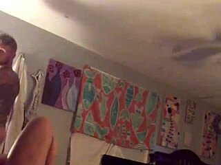 Two lovers engage in foreplay ass play and throat fucking 😈