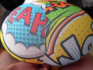 Raw caught stepsister masturbating, fucked her hard through torn leggings on big ass