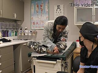 Dr. Tampa Conducts Jasmine Rose's Immigration Physical Exam