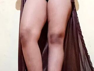 shilpa bhabhi's stunning body gets worked hard in homemade indian action with her big ass on display