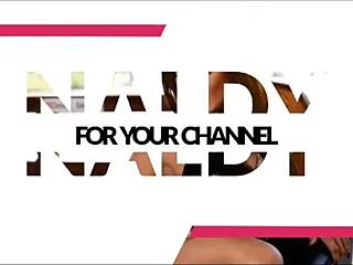 athletic brunette enjoys christmas moment with friends and kisses