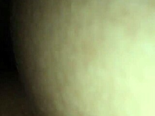 letting it drop through ass