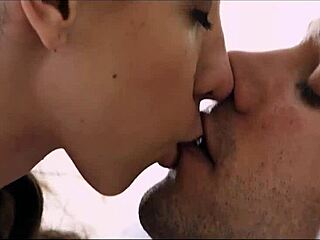 Petite teen bangs big dick neighbor