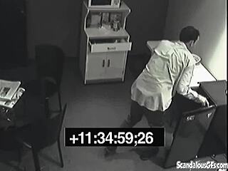 Feeling vengeful, the slut pisses in her rival's lunch at the office