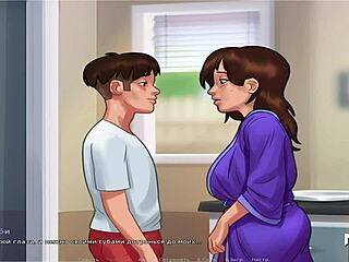 Mature Jerking Off My Cock In Summertimesaga Episode 1 51