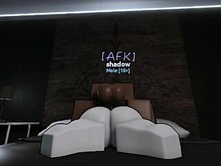Horny Roommate Craves Action, So We Fucked Hard in Roblox Style