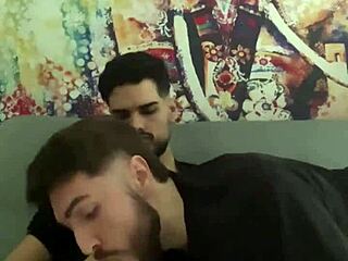 Aila Donovan, sexy stepmom, sensually comforts stepson Alex with wet blowjob