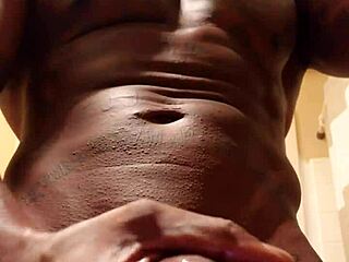 Hallelujah Johnson Worships Huge BBC in Fetish Domination Scene