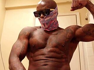 Hallelujah Johnson Worships Huge BBC in Fetish Domination Scene