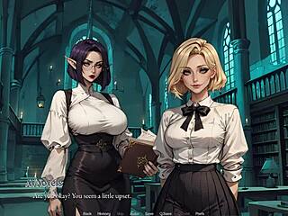 College Of Mysteria 21 Game With Big Tits