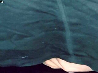 Trans woman rides a dildo passionately