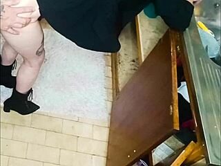 my neighbor's wet pussy drips while i fix her sink