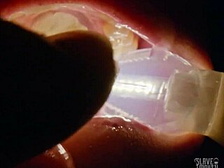 Suggestive Deranged Filth Lover Rebel Rhyder Takes Frozen Cum Bukkake Close-Up