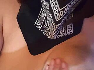 Mature Latina Wife's Big Ass and Nipples in Anal Sex