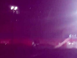 kalena mitrak, first swing house visit, street and parking lot chaos, wow!